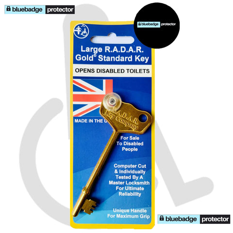 Gold Radar Key Company NKS Toilet Keys