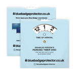 Double Blue Badge Protector